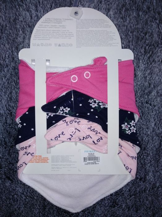 bandamka chusta dziewczęca Daddys nowa kolekcja 3 sztuki