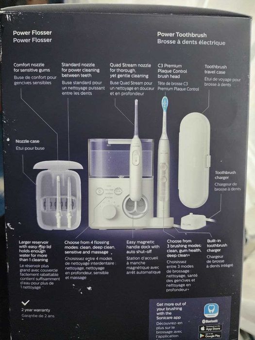 Ирригатор Зубная Щётка Philips Sonicare Flosser + HX3921/40 ГАРАНТИЯ