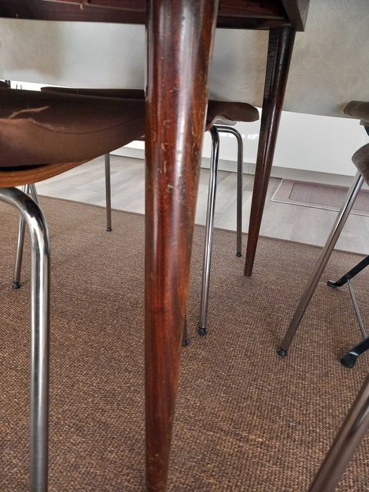 Mesa jantar vintage extensível