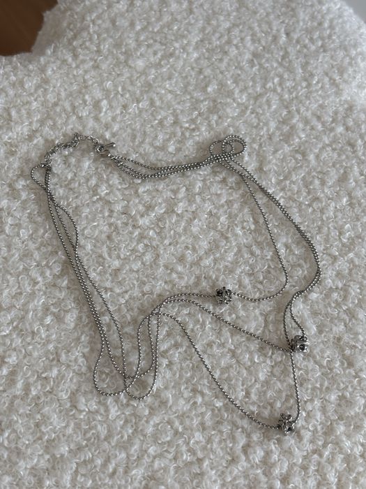 Naszyjnik damski kwiatuszki