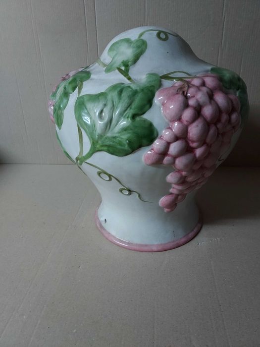 Base candeeiro com uvas