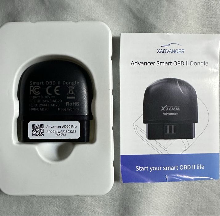 Сканер для автодіагностики XTOOL Advancer AD20Pro