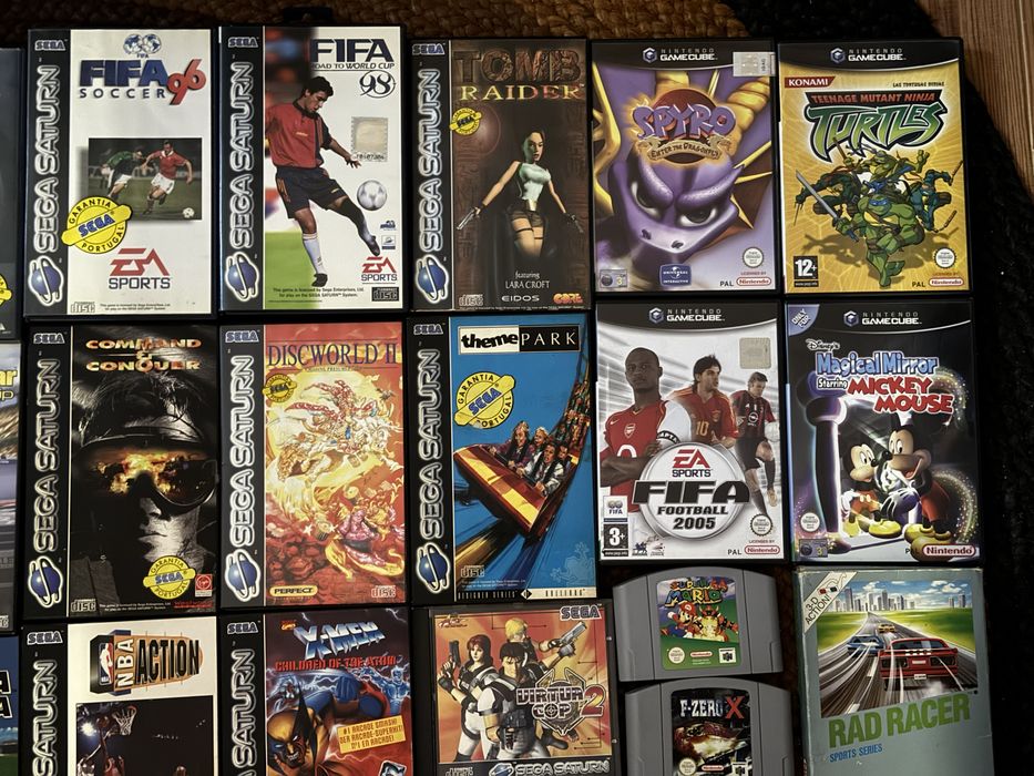 Jogos SEGA, MegaDrive, MasterSystem, Game Gear, Sega Saturn, Nintendo
