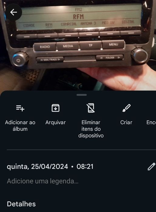 Vendo Rádio VW Gilf VI