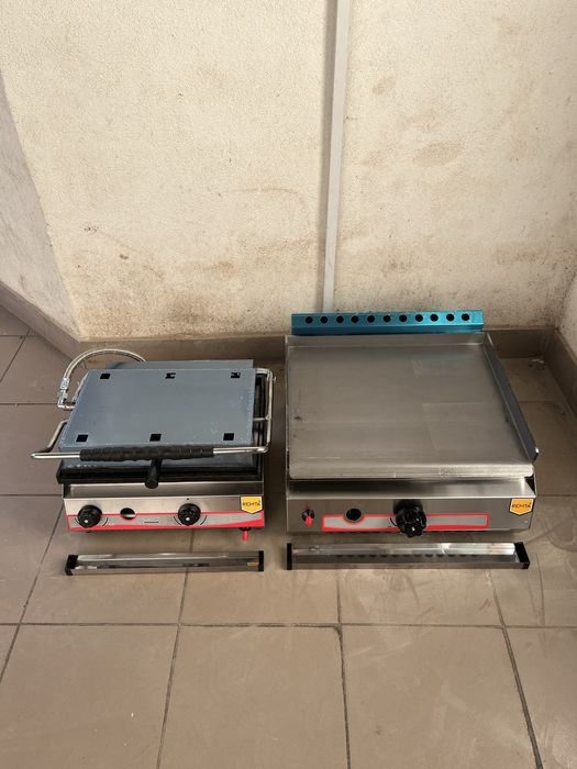Гриль Контакний Прижимний Жарочна Поверхня  Газове Нове !!!