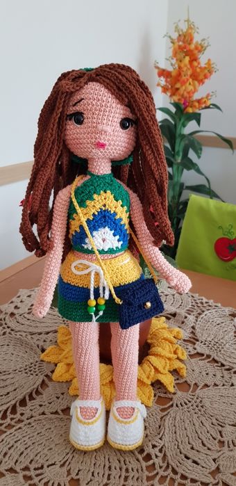 Boneca Amigurumi Mundial 2026