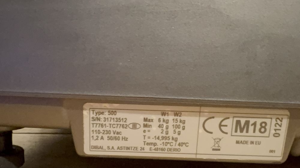 Profesjonalna waga DIBAL BH-P470