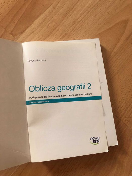 Oblicza geografii 2 Podręcznik Zakres Rozszerzony