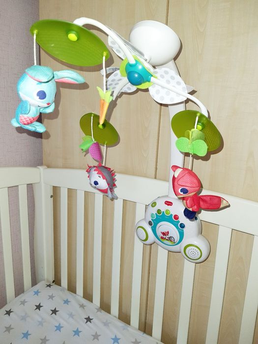 Мобиль Tiny Love 5 в 1 "Веселая поляна" с эффектами