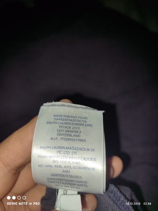 Футболка Поло Ральф Лорен оригинал винтаж