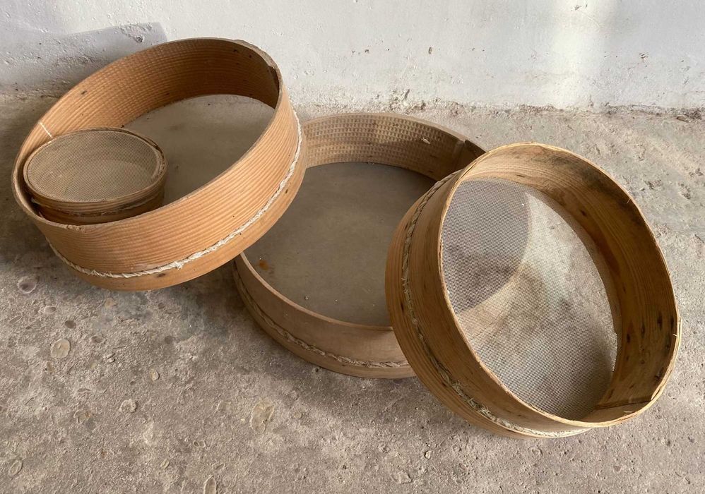 Pulverizador cobre, Celha, Crivos , Braseira - restauro - velharias