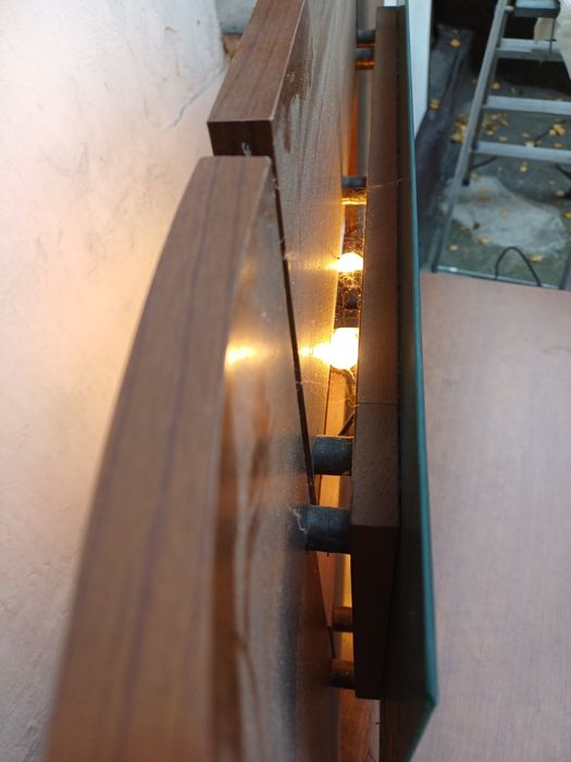 Konsola z lustrem,podświetlana.