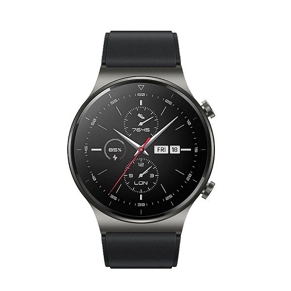 Pasek Silikonowy do Huawei Watch GT / GT2 / GT2 Pro czarny
