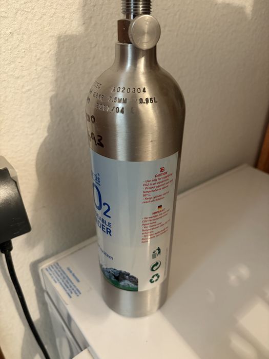 Garrafa co2 para aquario