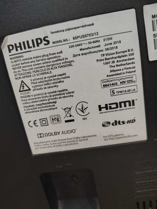 Sprzedam telewizor Philips