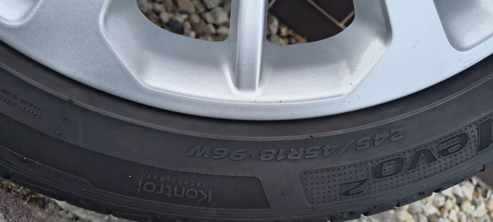 Alufelgi Koła Opel Insignia B R18. 245/45 TPMS