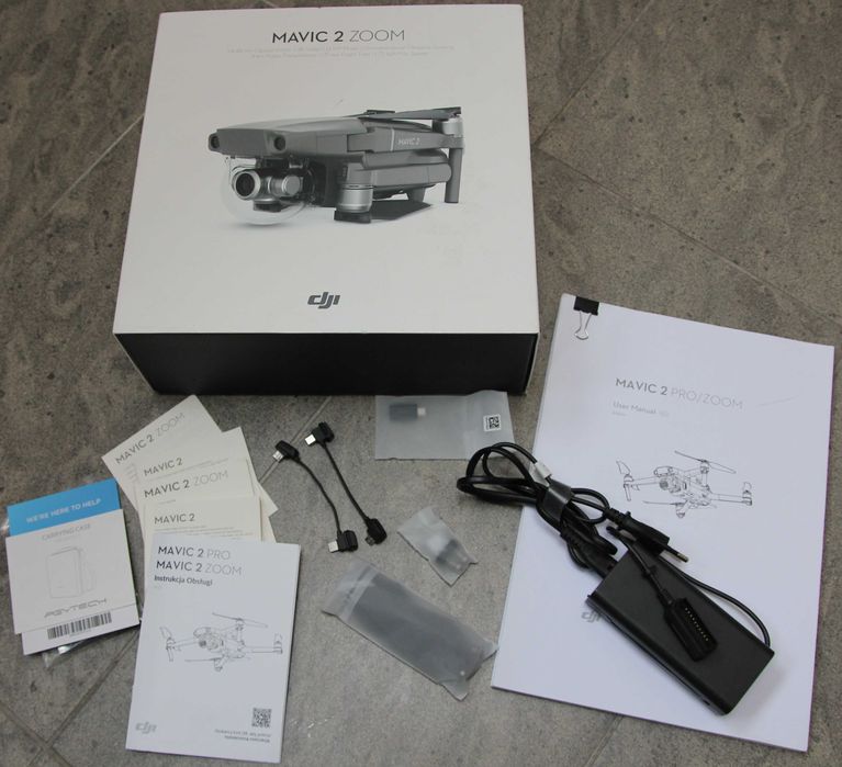 Dron DJI Mavic 2 Zoom + torba PGYTECH + SanDisk microSDXC 128GB