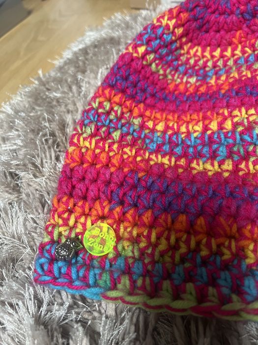 Czapka hand made na szydełku Boho Zone