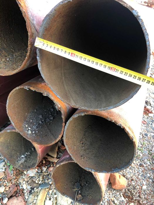 rura stalowa 273x7 komin słup rurociag osłonowa rury stalowe słupy 240