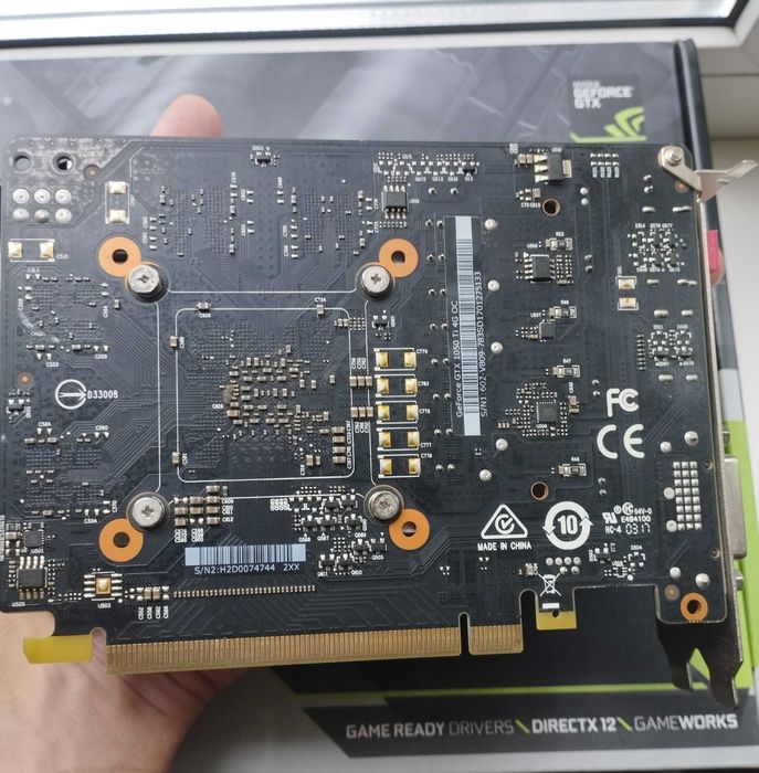 MSI GeForce GTX 1050 Ti 4G OC