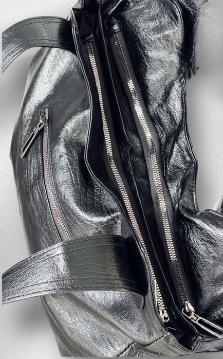 Torebka czarna na ramie coquette y2k avant garde vintage style 99’s