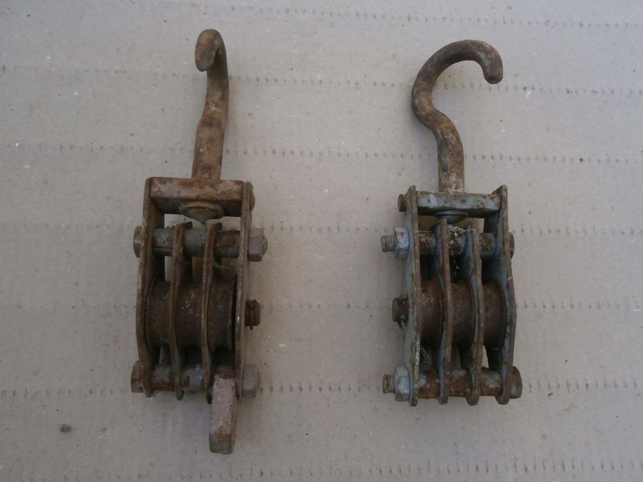 Blok potrójny stalowy do liny bloki zblocze