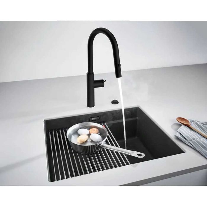 Zlewozmywak Franke Kanon KNG 110-52 Fragranite Czarny