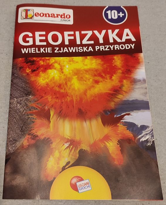 LABORATORIUM GEOFIZYKI – 2x gry + zestaw do eksperymentu