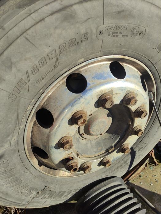 Диски легкосплавные 9.00.22,5  и 8,25 из Германии