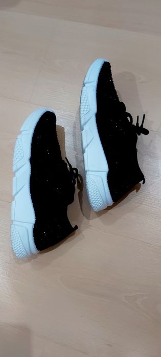 Tenis " Pretos Mescla "