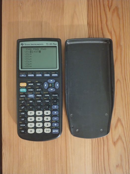 Calculadora Gráfica Texas Instruments TI-83 Plus (Com Tampa)