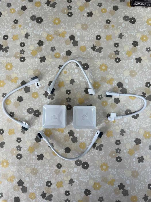 Lote 2 Hub Controladora RGB Corsair iCUE com Cabos Originais