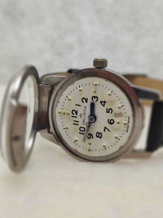 Vintage Helvetia Braille dla Niewidomych lata 60