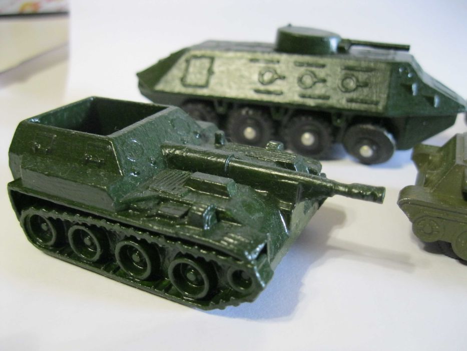 Набор №2 "Военная техника СССР" с восстановления - 5 шт.