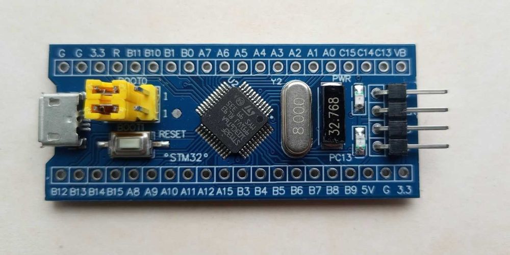 Микроконтроллер STM32F103C6T6 72 MHz 32 kB flash 10 kB RAM LQFP-48