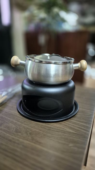 Fondue com queimador