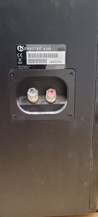 Boston Acoustics Głośniki A250 Piano Black