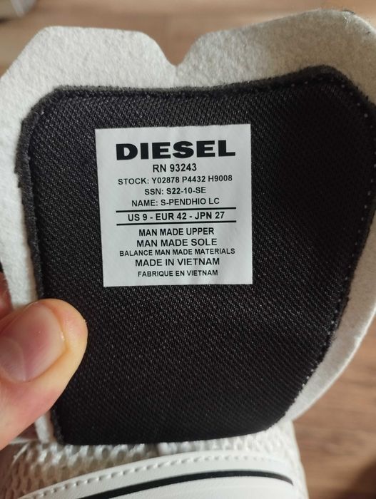 Кросівки оригінальні Diesel 42 р