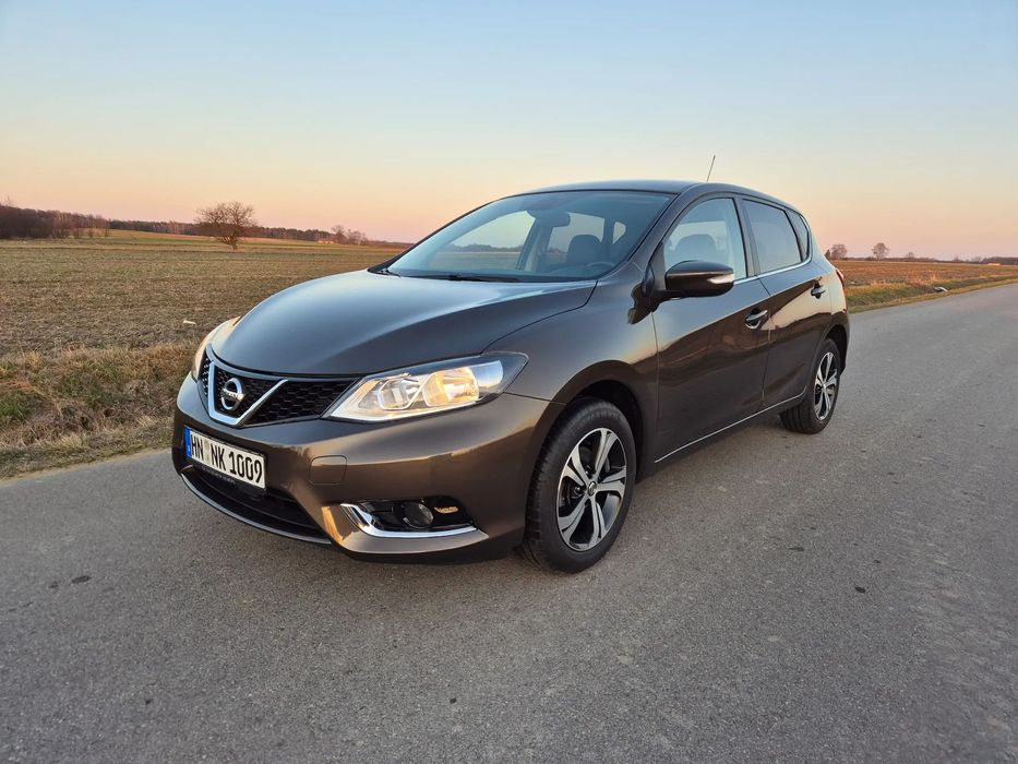 Nissan Pulsar 1.2T 116KM Niski Przebieg 50tyś km Kamera Navi Klima Grzane Fotele