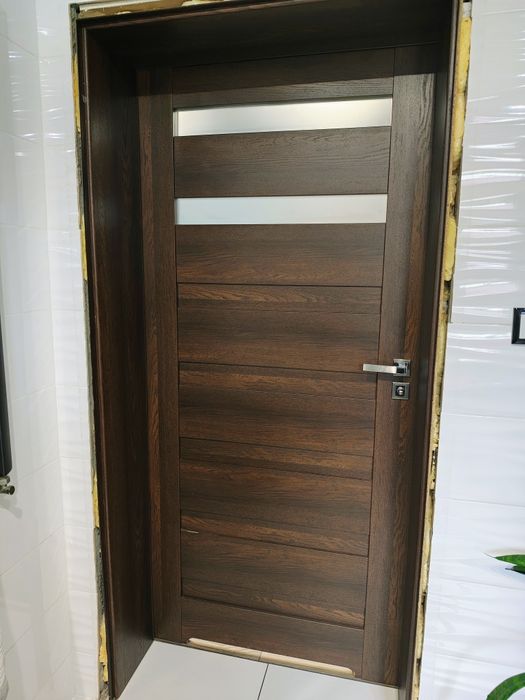 Drzwi wewnętrzne 3x 90 oraz 1x 80