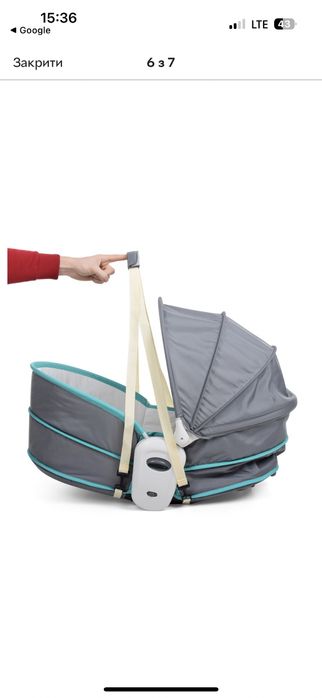 Дитяча люлька качалка 5в1 шезлонг,стільчик,люлька переноска