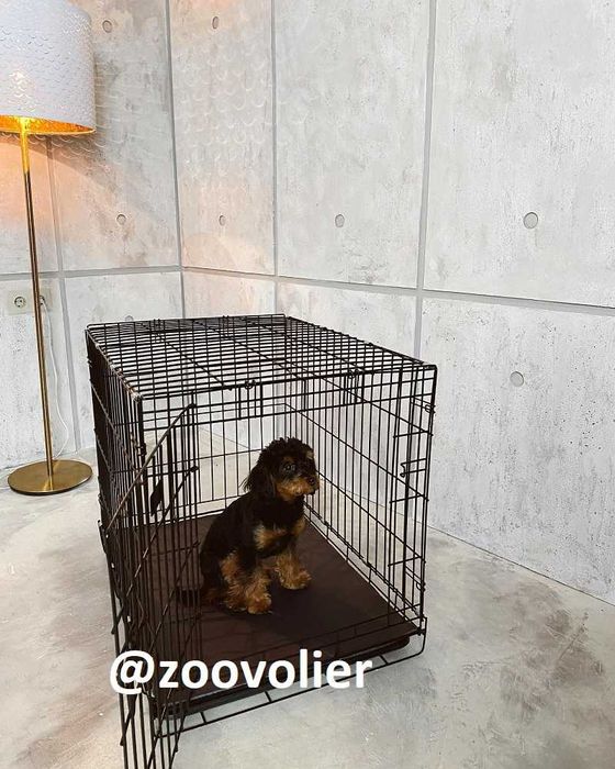 Клітка клетка №3,4,5,6,7 розміри манеж для собак кошек переноска будка