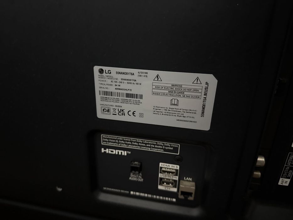 Tv 55 polegadas  LG.