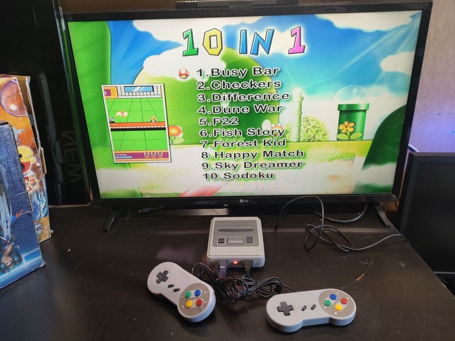 Konsola Famiclone jak SNES mini 10in1 HDMI