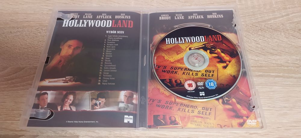 Hollywoodland film DVD