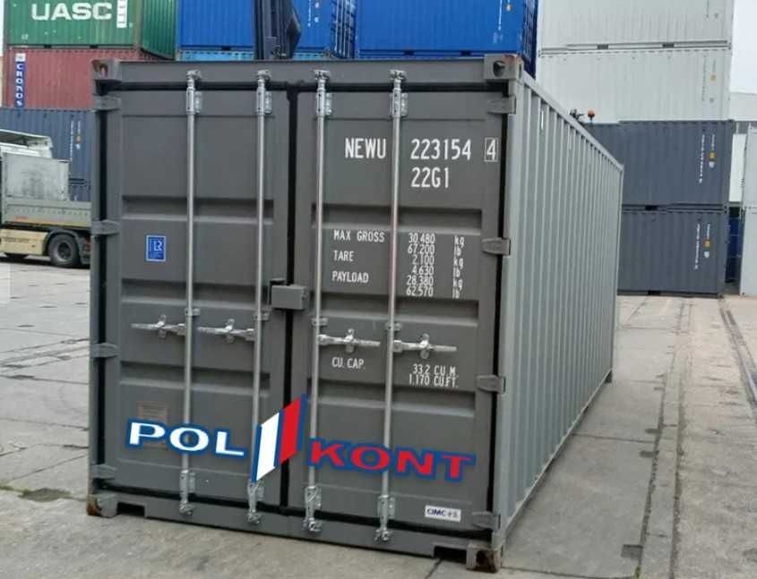 Nowy kontener 20 DV- 6 metrowy dostępny od ręki EP
