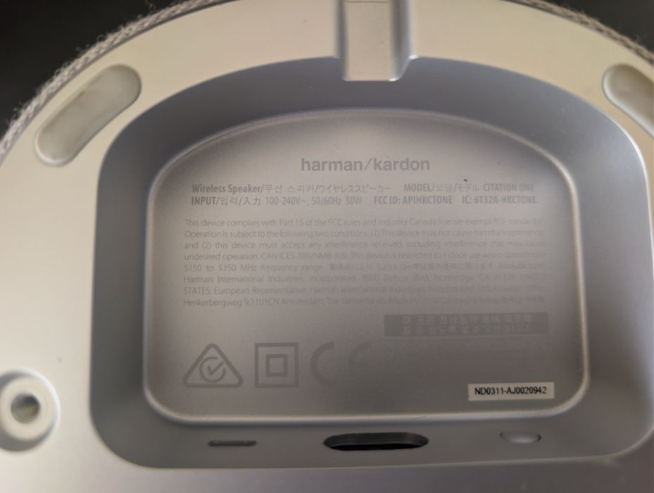 Harman Kardon Citation One з Bluetooth та Google Assistant