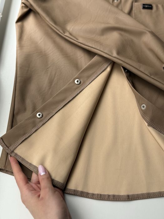 Рубашка з еко-шкіри