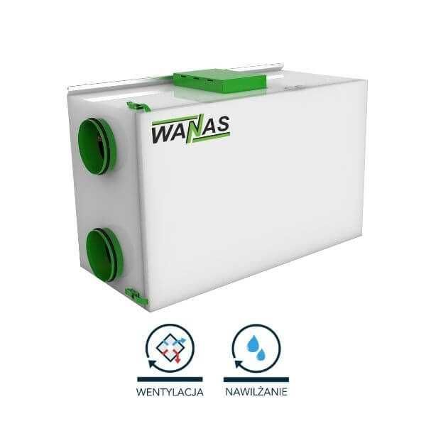 Rekuperator Wanas z montażem – kompletny system wentylacji domu 100 m2