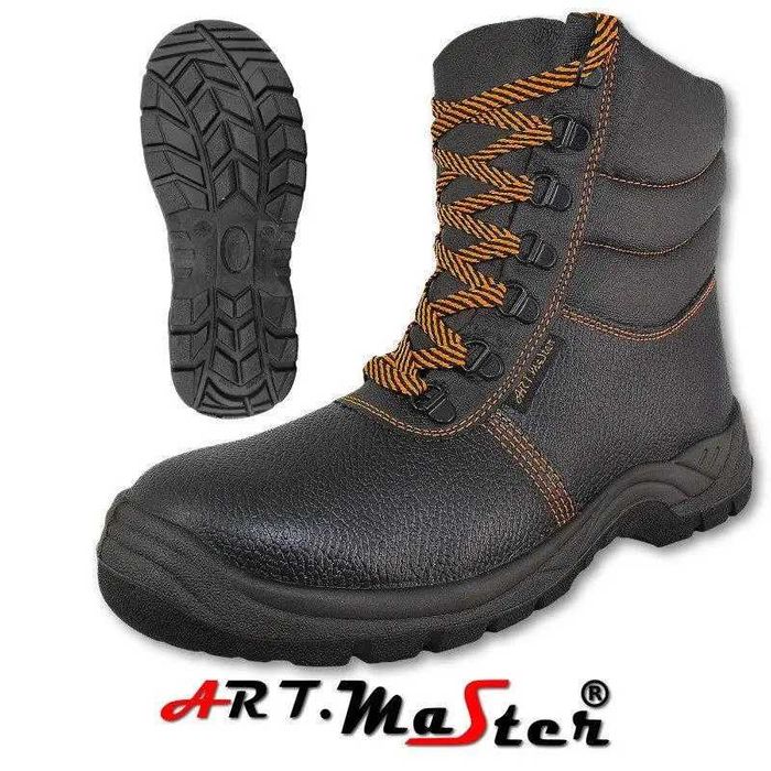 Робочі утеплені черевики, спецовзуття з металевим носком зима